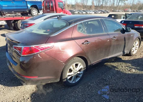 2013 Kia Optima Ex z USA, uszkodzony, nr VIN 5XXGN4A72DG191539